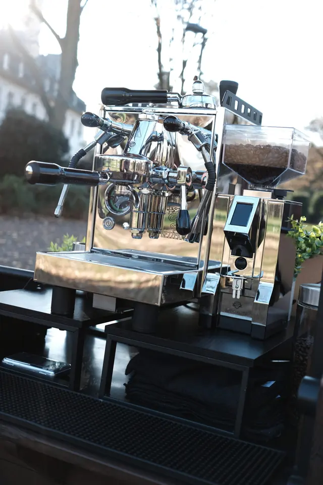 Coffee bike at a corporate event in Cologne