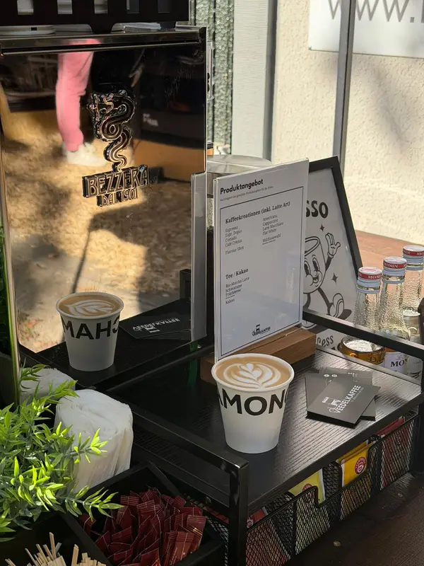 Coffee catering Cologne — impressions from VEEDELKAFFEE